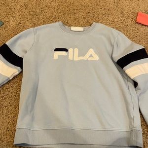 Blue Fila Crewneck Size Medium